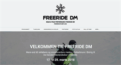 Desktop Screenshot of freeridedm.dk